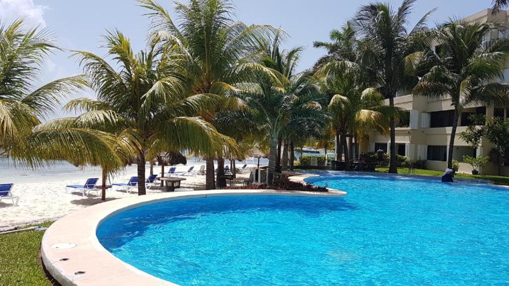 Ocean Front - Ground Floor Condo Cancún Esterno foto