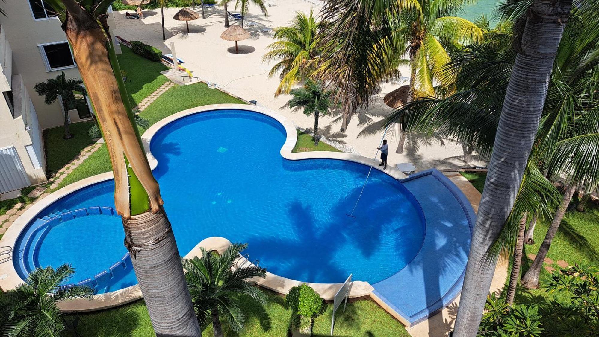 Ocean Front - Ground Floor Condo Cancún Esterno foto